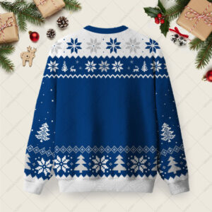 Alternative view of What I Donâ€™t Like About Christmas Parties Is Ugly Christmas Fuzzy Fleece Sweatshirt