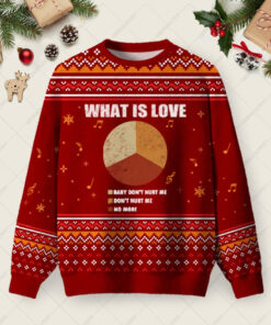 What is Love Ugly Christmas Fuzzy Fleece Sweatshirt