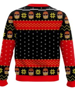 Alternative view of Whatcha Gonna Do Brother Hulk Hogan Ugly Chirstmas Sweater