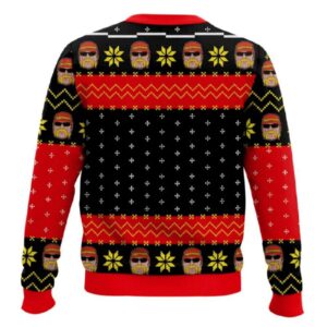 Alternative view of Whatcha Gonna Do Brother Hulk Hogan Ugly Chirstmas Sweater