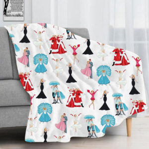 White Christmas Home Blanket