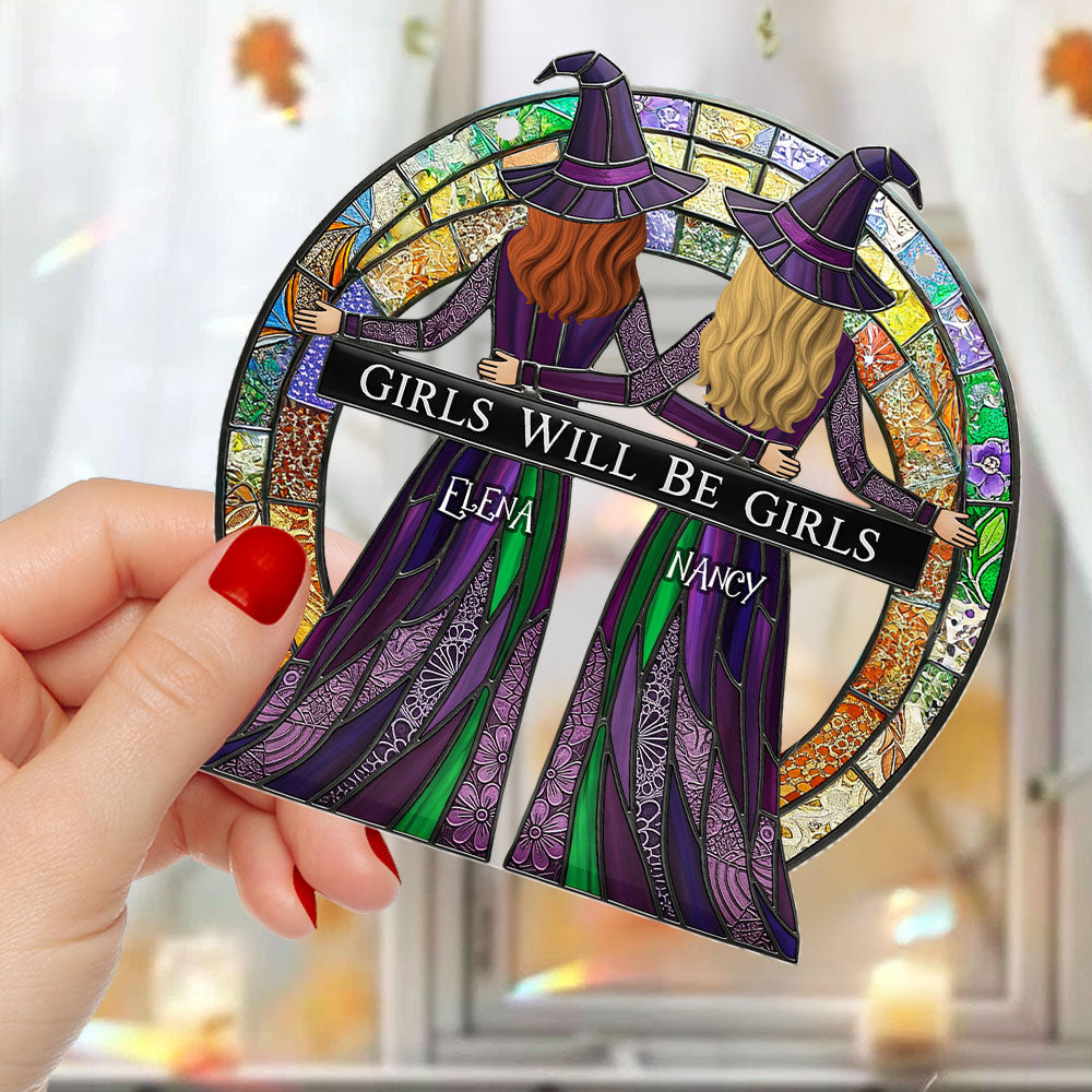 Witch Besties Suncatcher - Personalized Gifts For Besties 02nati090825 - Image 4