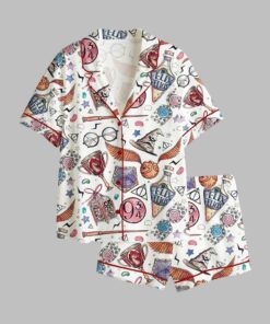 Wizard School Wizard Academy Magic School Pajama Set