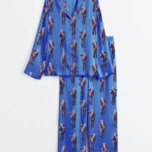 Alternative view of Women's America DJ Camisole Satin Pajamas Set