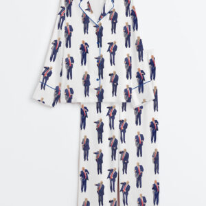 Women's America DJ Long Sleeve Pajama Set