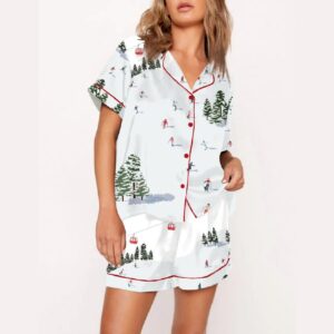Alternative view of Women's Apres Ski Mountain Pajama Set