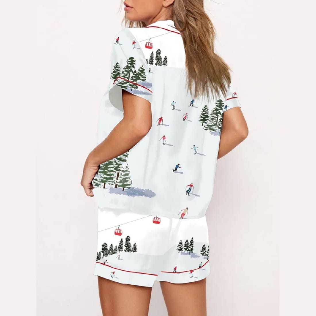 Women's Apres Ski Mountain Pajama Set - Image 3