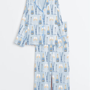 Alternative view of Women's AprÃƒÂ¨s Ski Champagne Satin Pajamas Set