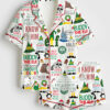 Women's Buddy The Elf Christmas Short Sleeve Satin Pajamas Set