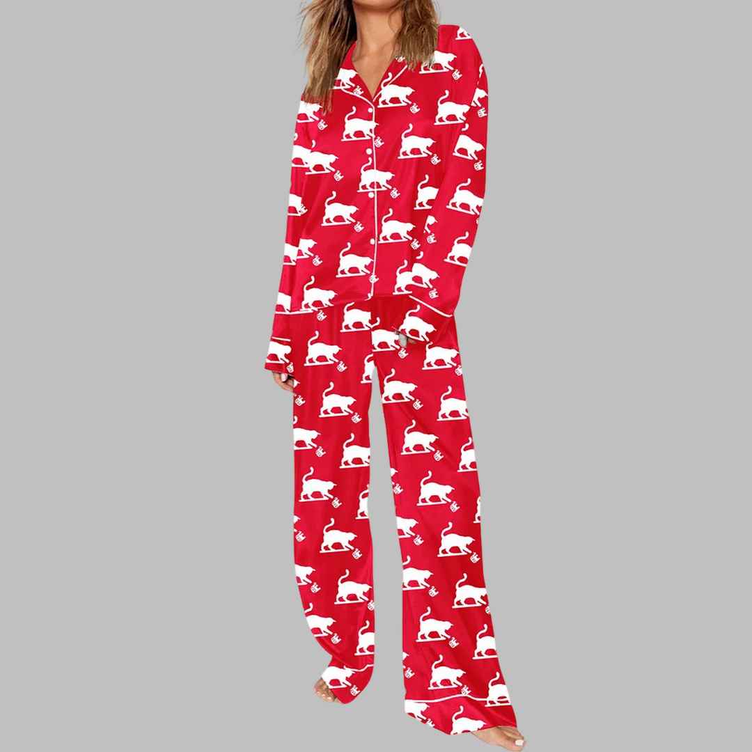Women's Cat Pajama Set - Image 3