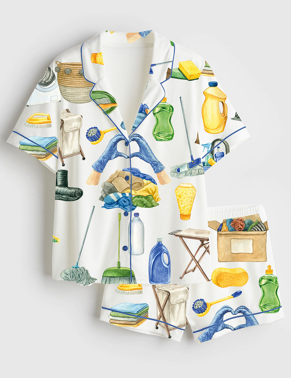 Women's Cleaning Pajama Set