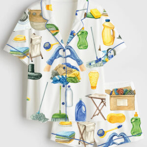 Women's Cleaning Pajamas Set