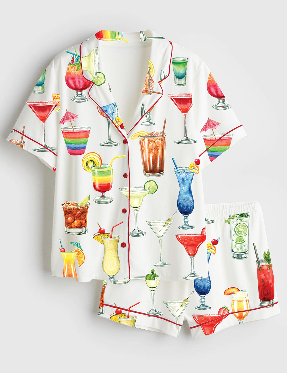 Women's Cocktails Drinking Pajamas Set