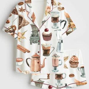 Women's Coffee Pajama Set
