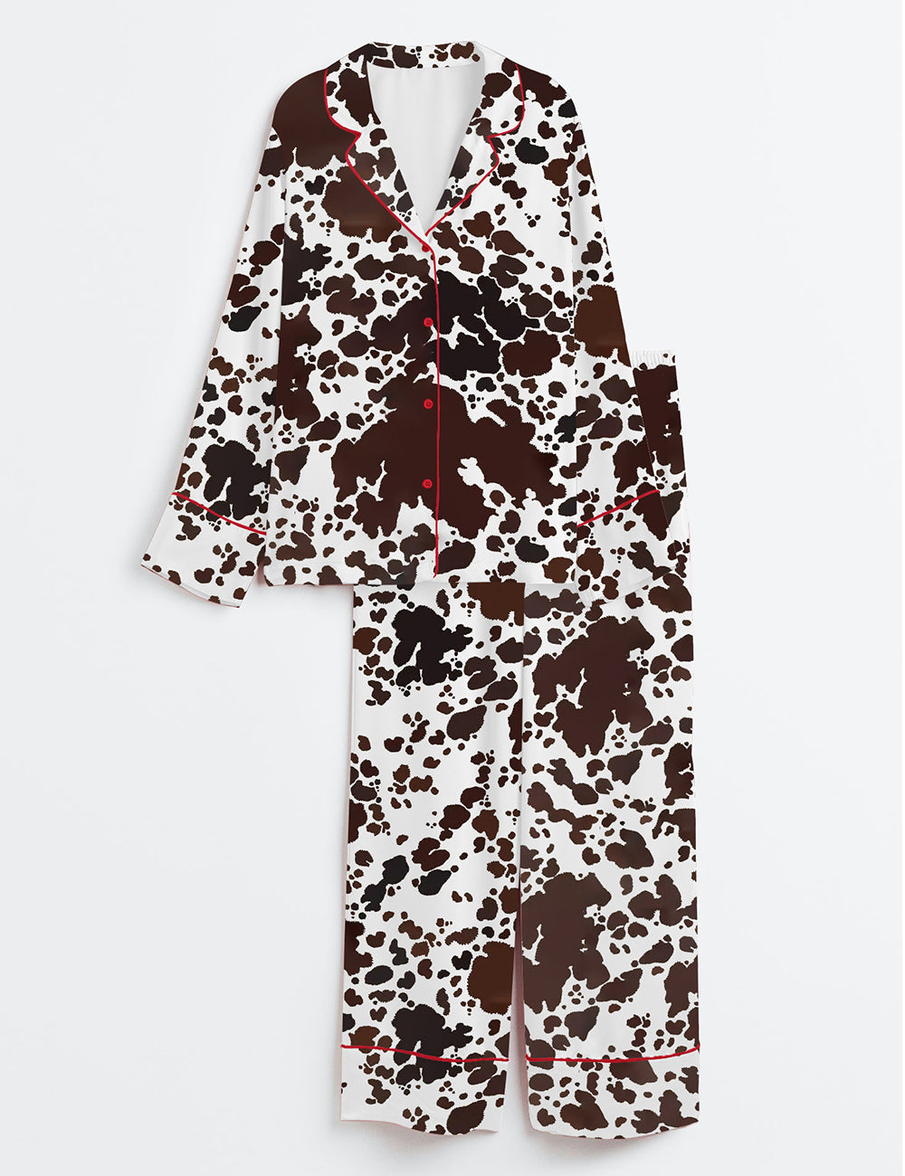 Women's Cowgirl Envy Long Sleeve Satin Pajamas Set