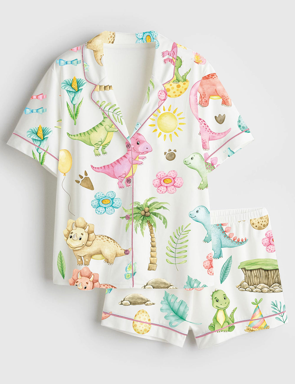 Women's Dinosaurs Pajama Set