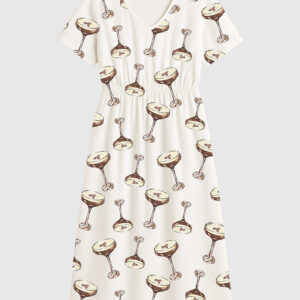 Women's Espresso Martini Short Sleeve Dress