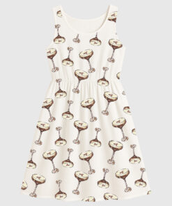Women's Espresso Martini Sleeveless Dress