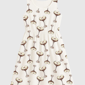 Women's Espresso Martini Sleeveless Dress