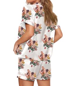 Alternative view of Womens Flowers Pajama Set
