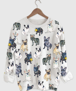 Women's French Bulldog Long Sleeve Shirt