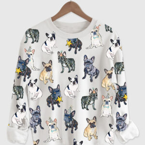 Women's French Bulldog Long Sleeve Shirt