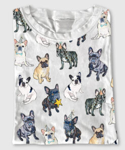 Women's French Bulldog Short Sleeve T-Shirt