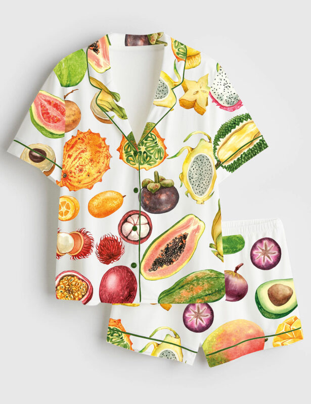 Women's Fruit Pajamas Set