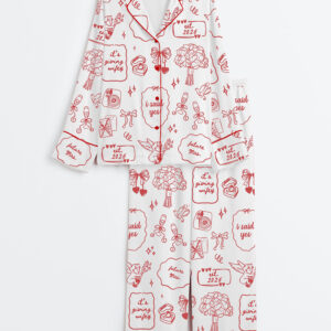 Women's Future Mrs Engagement Wedding Anniversary Wifey Long Sleeve Satin Pajamas Set