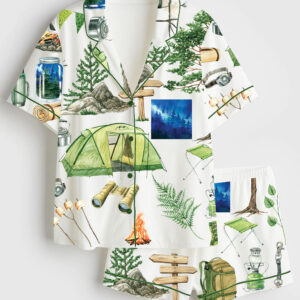 Women's Hiking Day Camping Pajama Set