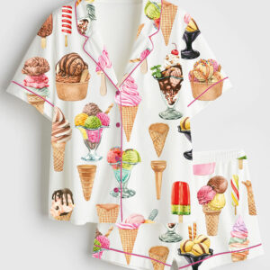 Women's Ice Cream Pajama Set