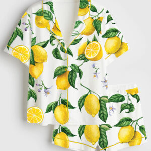 Women's Lemon Pajama Set