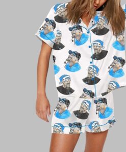 Alternative view of Women's Lions Football Pajama Set