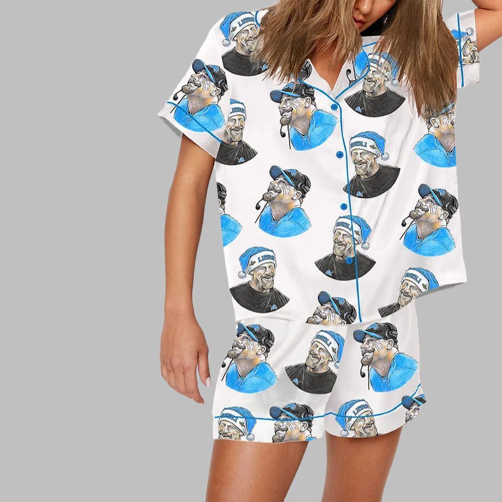 Women's Lions Football Pajama Set - Image 2