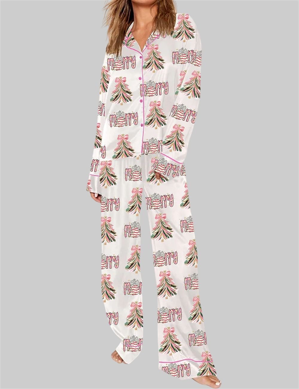 Women's Merry Christmas Pajama Set