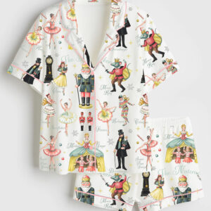 Women's Nutcracker Ballet Christmas Pajama Set