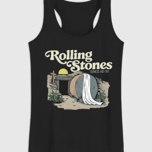 Womenâ€™s Rolling Stones Jesus Christ Faith-Based Tank