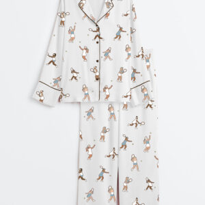 Womenâ€™s Tennis Players For Some Tennis-themed Gifts Long Sleeve Satin Pajama Set