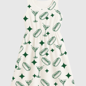 Womenâ€™s Tinis And Weenies Dirty Martini Party Sleeveless Dress