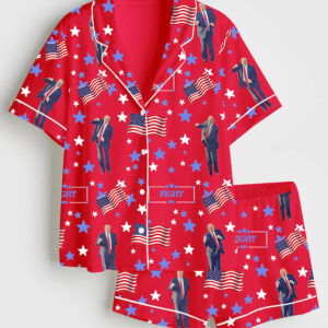 Alternative view of Women's Trump 47th Fight Pajamas Set