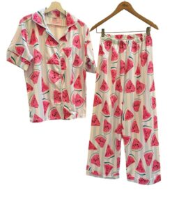 Alternative view of Women's Watermelon Pajama Set