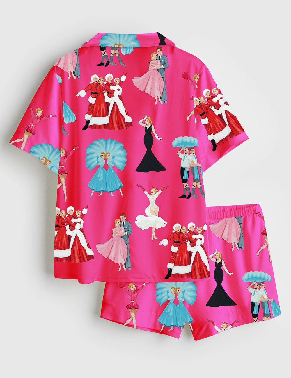 Women's White Christmas Movie Pajama Set - Image 6