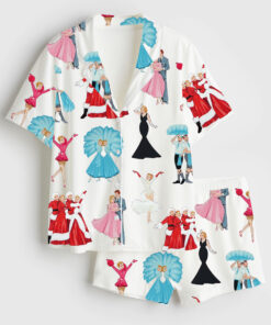 Women's White Christmas Pajama Set