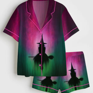 Womenâ€™s Wicked Changed For Good Short Sleeve Satin Pajama Set