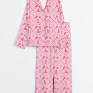 Womenâ€™s Wicked Long Sleeve Satin Pajama Set