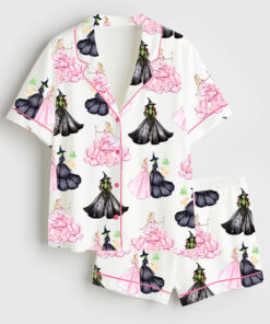 Women's Wicked Print Satin Pajama Set