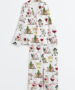 Women's Winey Snowman Pajama Set