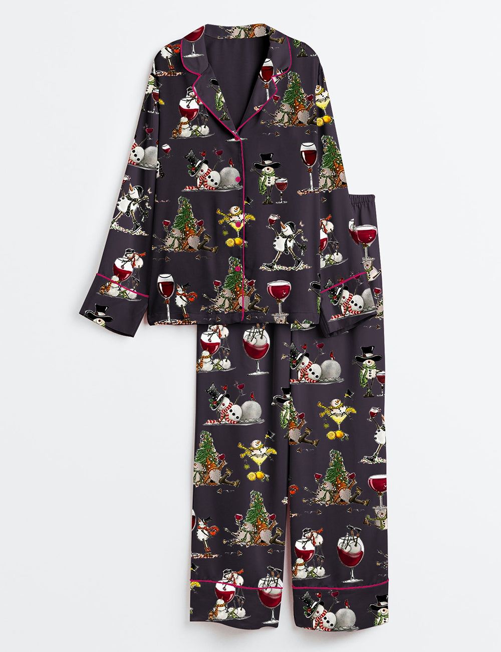 Women's Winey Snowman Pajama Set - Image 2