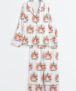 Women's YHWH Lungs Christian Every Breath Speak His Name Jesus Long Sleeve Satin Pajama Set