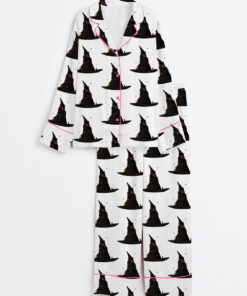 Women's You Will Be Changed Wicked For Good Long Sleeve Satin Pajamas Set